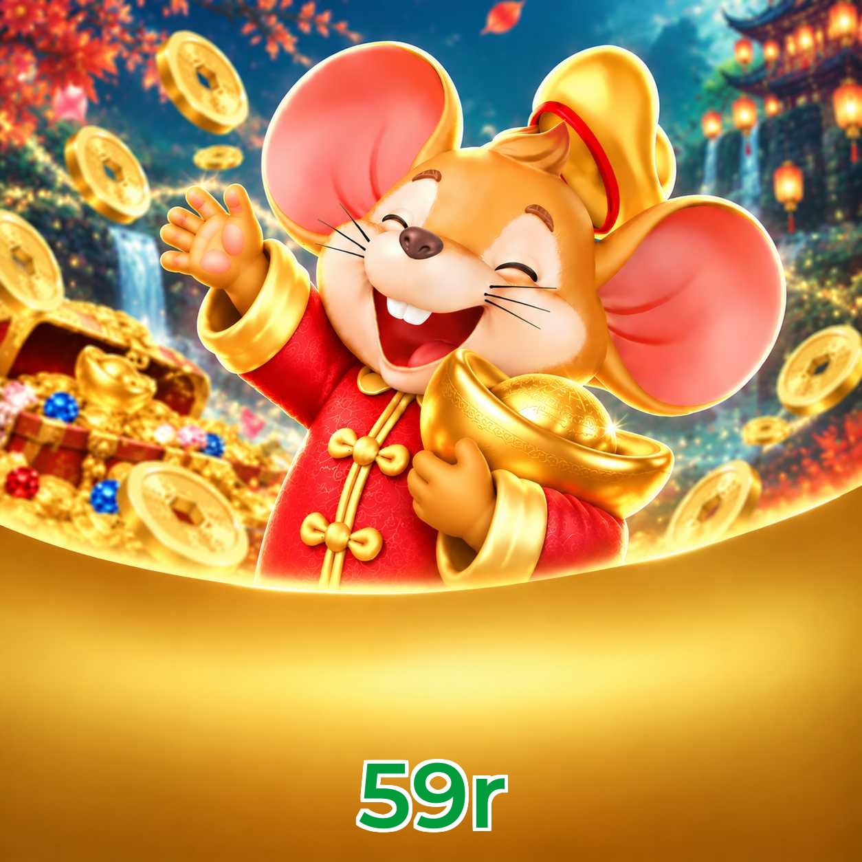 Interface de jogos na 59r incluindo Plushie Frenzy